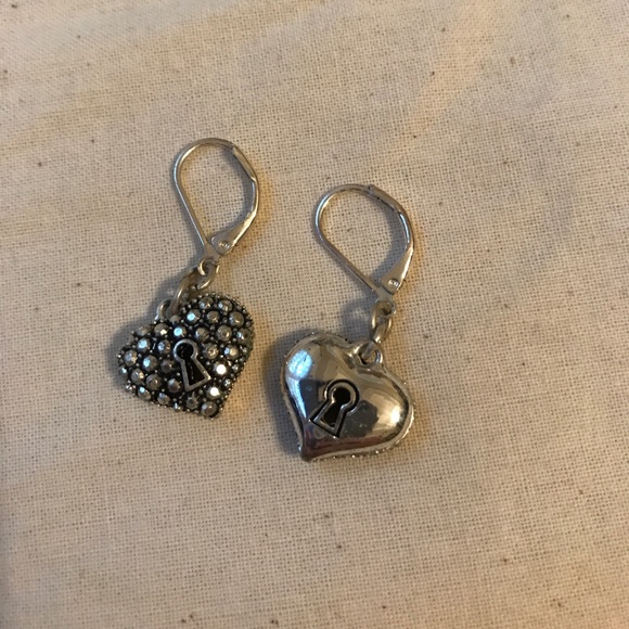 Heart earrings - Picture 2 of 2